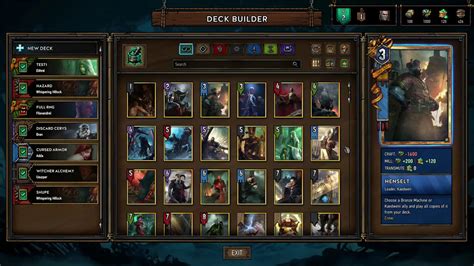 Gwent ALL PREMIUM (animated) CARDS PTR MIDWINTER .